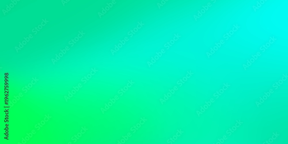 Fototapeta premium Vivid cyan modern gradient background.