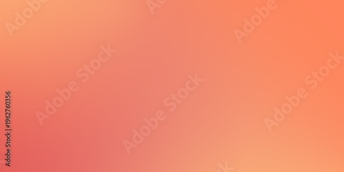 Smooth gradient background texture featuring warm coral and soft peach tones perfect for modern graphic design projects or website banners