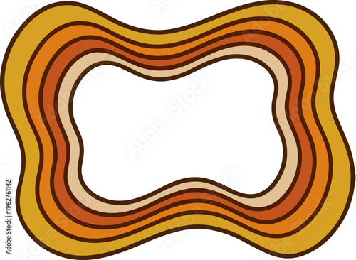 Retro Frame Decoration