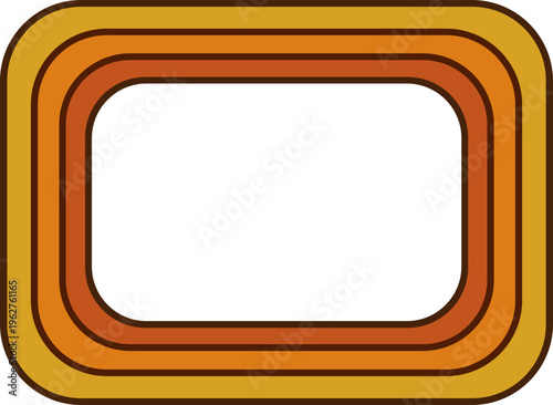Retro Frame Decoration