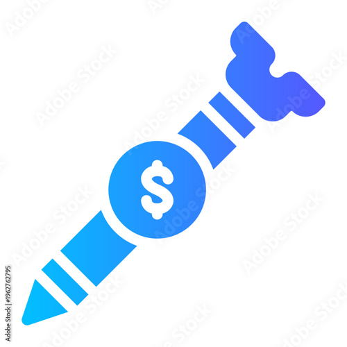 money gradient icon