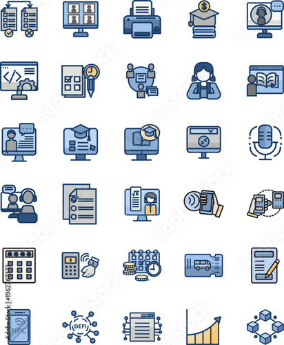 Online education and digital finance