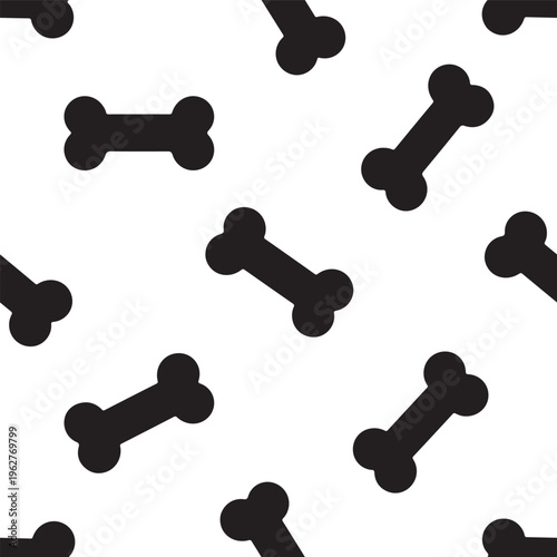 Seamless pattern with cats and dogs featuring colorful office pushpins, tacks, and plastic clips for attaching business notes on a vector background