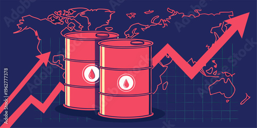 Global energy markets react to Strait of Hormuz tensions, as Iran–U.S. conflict disrupts supply and drives oil prices upward significantly.