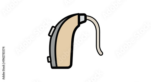Hearing aid device for hearing loss.