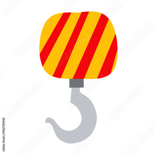 Crane Hook Vector Icon