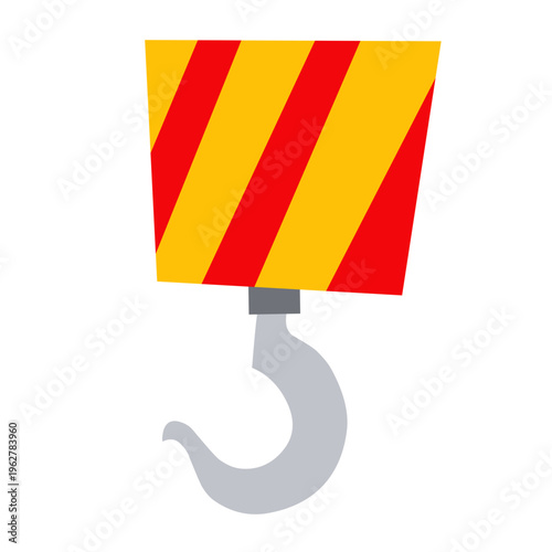 Crane Hook Vector Icon