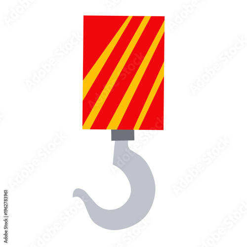Crane Hook Vector Icon