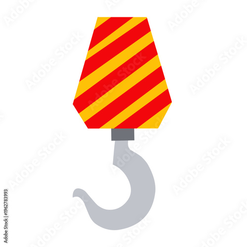 Crane Hook Vector Icon