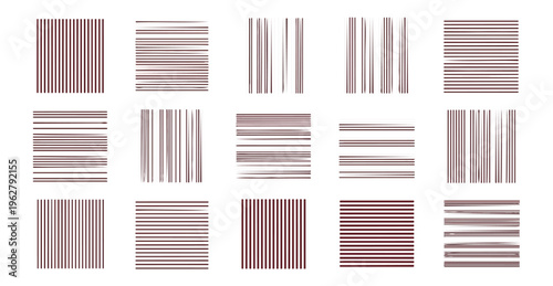 Abstract geometric designs in dark tones with textural elements