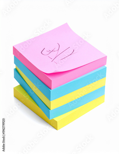 colorful sticky notes