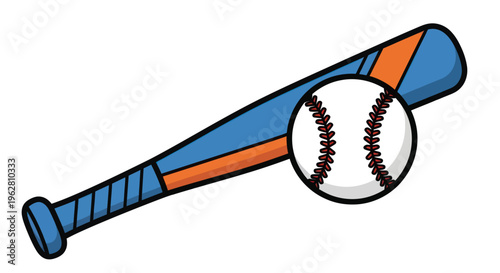 Baseball Bat and Baseball Equipment.