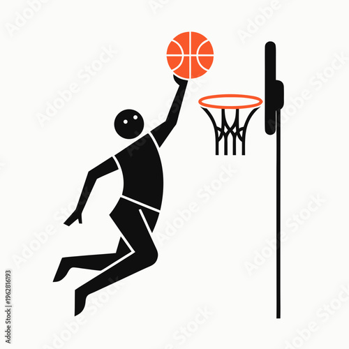 basketball player silhouette