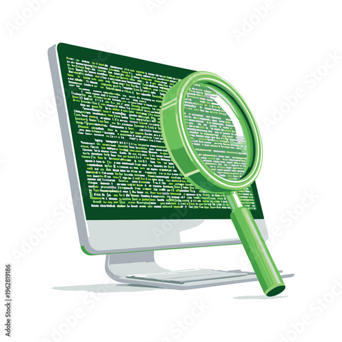 Creative Abstract Green Shape Background Modern Fluid Design Illustration