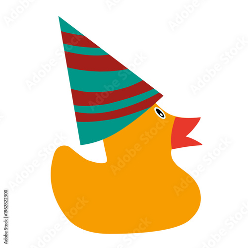 Duck Party Vector
