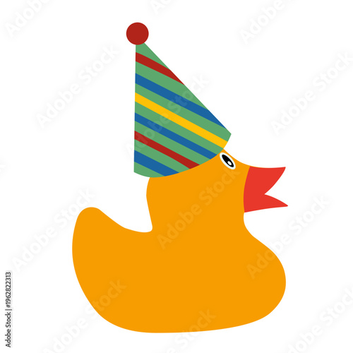 Duck Party Vector