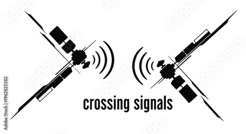Satellites orbiting in deep space communicate through digital signals to maintain a global network of connectivity, effectively bridging gaps between remote regions and providing essential data links.