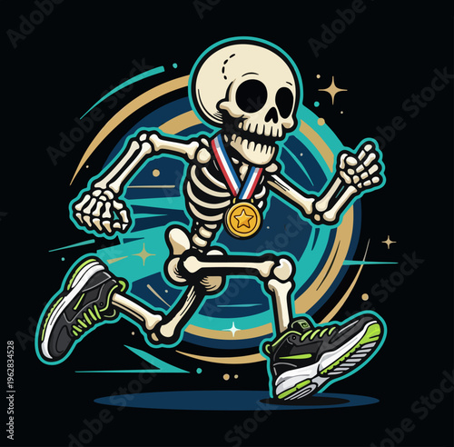 skeleton run