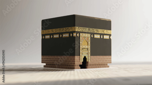 Kaaba shrine in Mecca Saudi Arabia holy place of Islam  religious building