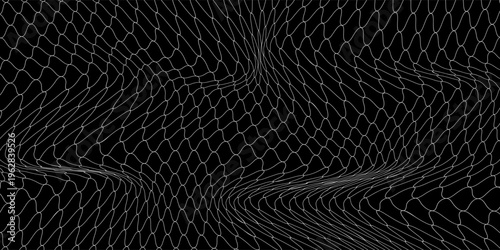 Fishing net seamless pattern. Soccer and football gates mesh. Fishnet texture. Basketball hoop and hockey net pattern. Sportswear texture..eps 10