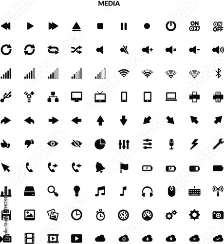 icon set line