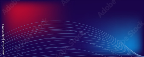 Blue cyan gradient mesh abstract background nice for wallpaper or banner