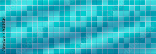 Clean ceramic grid with subtle shine and minimal aesthetic. Bathroom tile background for shower wall, kitchen backsplash and pool design.