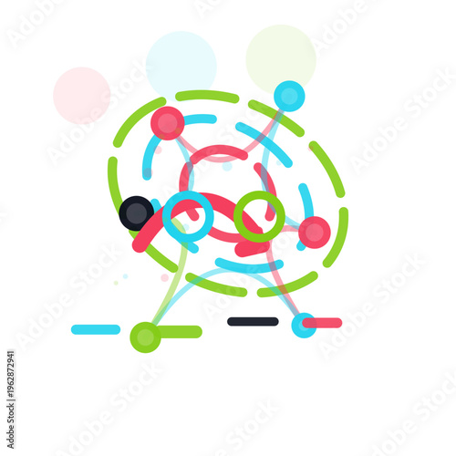 Calm Mode Workspace Scene clean accessible vector