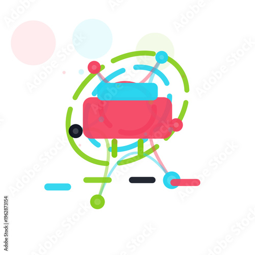 Translation Conversation Cards clean accessible vector