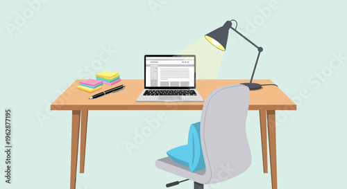 Office chair with blue jeans on seat.