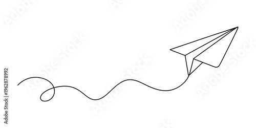 A single continuous line drawing of a human hand holding a stack of small rectangular cards. Vector, illustration