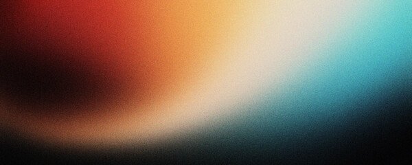 Vintage light leak background with grainy film texture, retro analog aesthetic with warm orange and teal color grading, soft blurred light overlay for nostalgic photography and cinematic art.