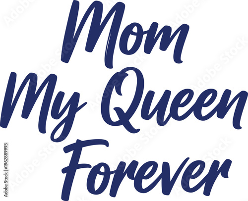 Beautiful best mom ever floral wreath design with elegant green flowers