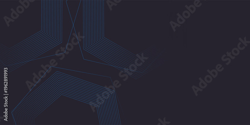 Dark blue abstract gradient wallpaper background, Minimalist gradient background design.