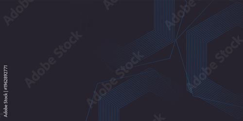 Dark blue abstract gradient wallpaper background, Minimalist gradient background design.