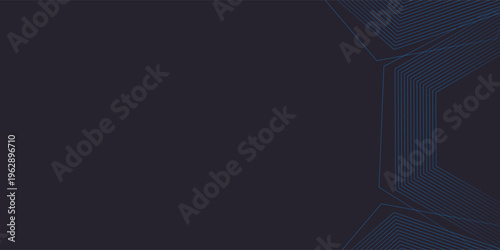 Dark blue abstract gradient wallpaper background, Minimalist gradient background design.