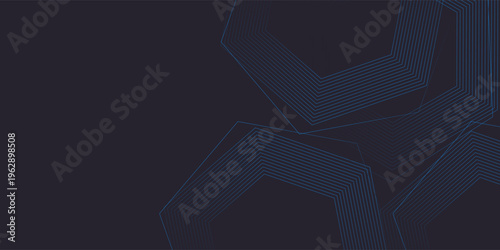 Dark blue abstract gradient wallpaper background, Minimalist gradient background design.