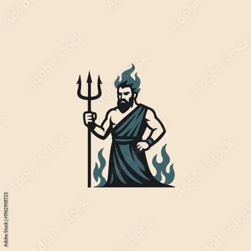 Hades God of the Underworld Logo