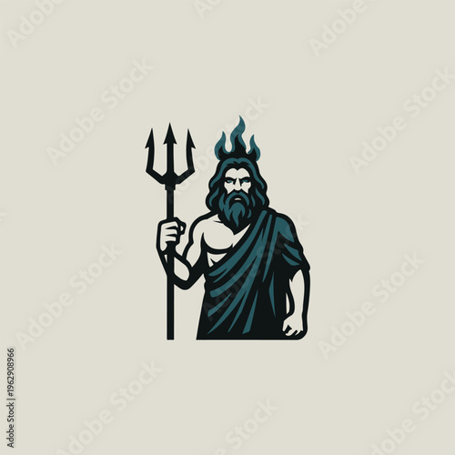 Hades God of the Underworld Logo