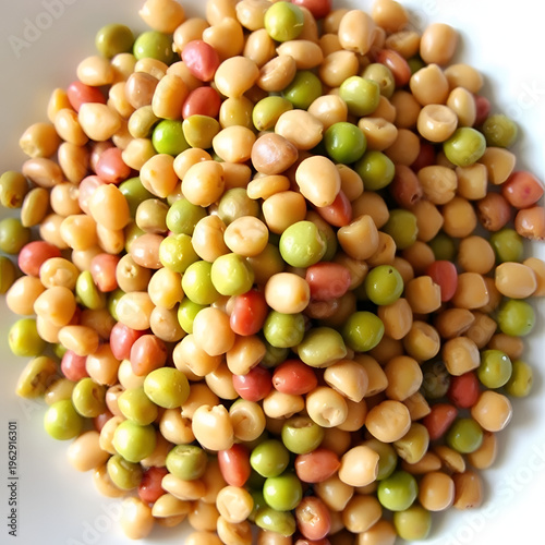 Mixed lentils beans, legumes, pease