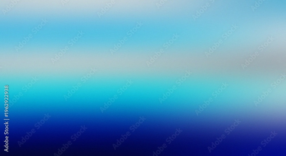 Obraz premium Gentle gradient of sky hues blending from light teal to deep navy illustration