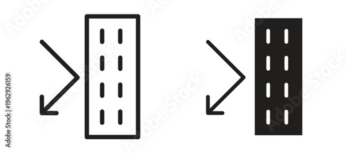 Insulation icon vector design template and illustration EPS10.