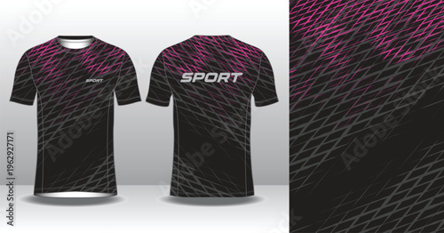 Modern Abstract Sports Jersey Design Template