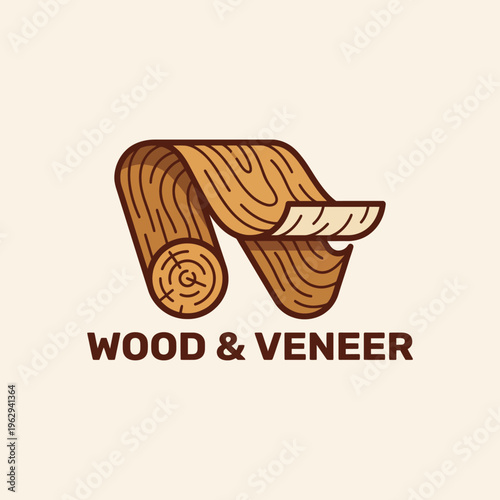 This image showcases a stylized design of wood and veneer, highlighting craftsmanship and the beauty of natural materials in creating elegant and functional furniture or designs.