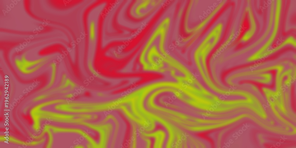 Obraz premium Vibrant liquid marble abstract background with swirling pink and neon green patterns for modern design