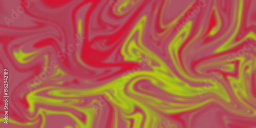 Wallpaper Mural Vibrant liquid marble abstract background with swirling pink and neon green patterns for modern design Torontodigital.ca