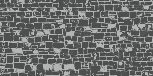 Abstract Grey Stone Wall Texture Background with Organic Pattern