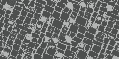 Abstract Grey Stone Wall Texture Background with Organic Pattern