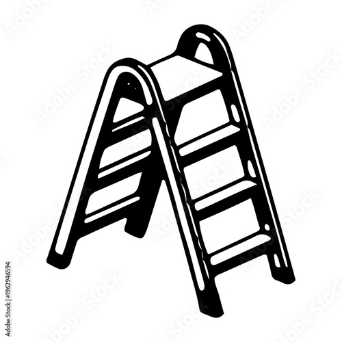A-Frame Step Ladder Icon