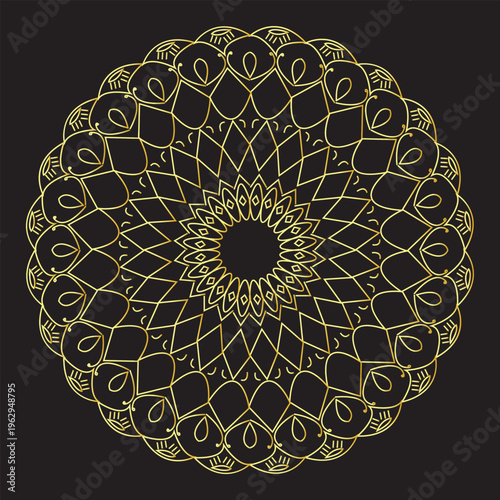 I kept it descriptive. Adobe’s algorithm prioritizes the first few words, so "Elegant Gold Circular Mandala" hits the most important search terms immediately.